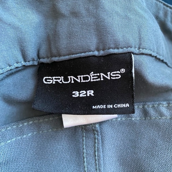 Grundens Breakwater Utility Pants 32 R Gray Cargo Fishing Lightweight SPF 50 - Picture 9 of 12